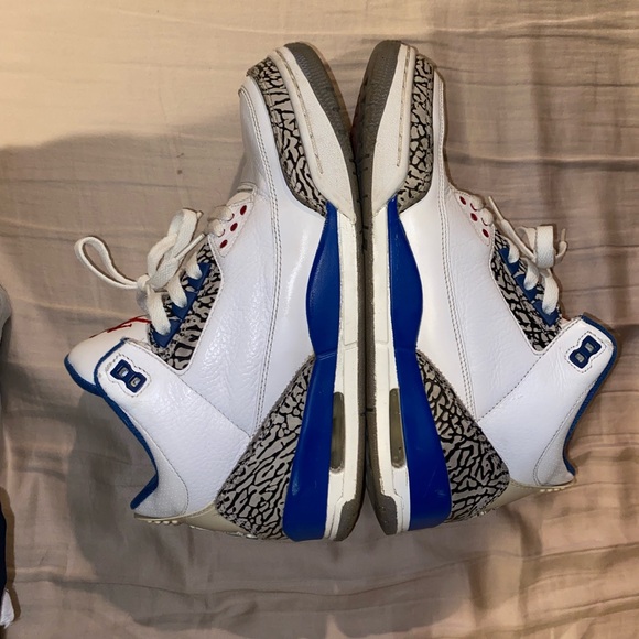 air jordan 2011 true blue retro 3s - Picture 2 of 6